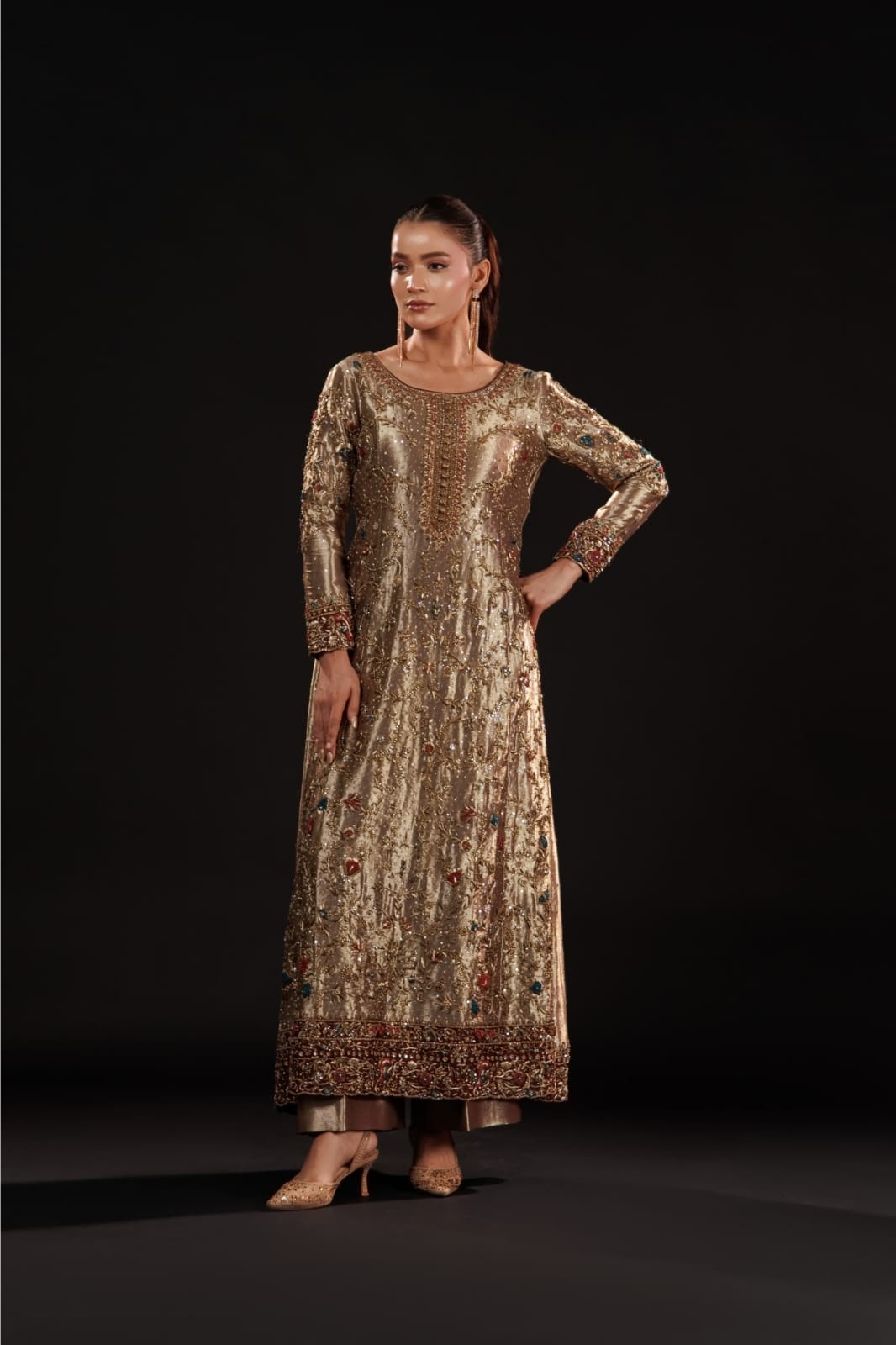 Gilded Mosaic By Usama Silk